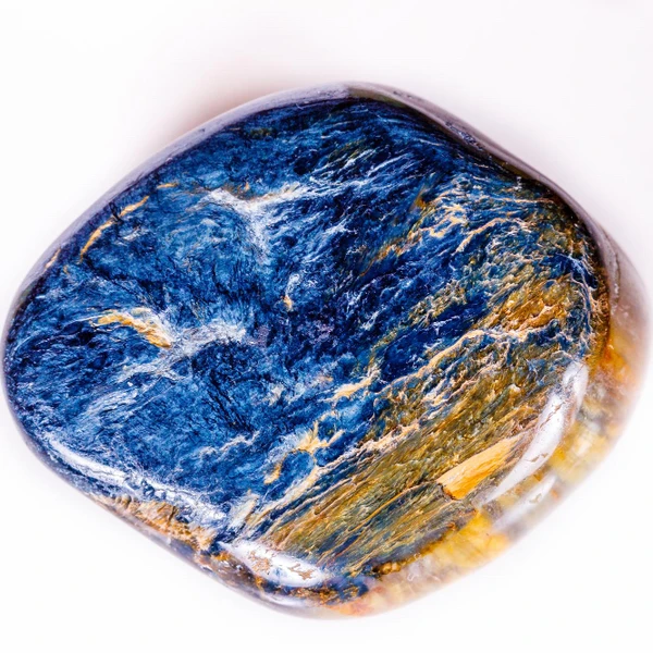 Nephrite Jade Stones Closeup pietersite blue gold