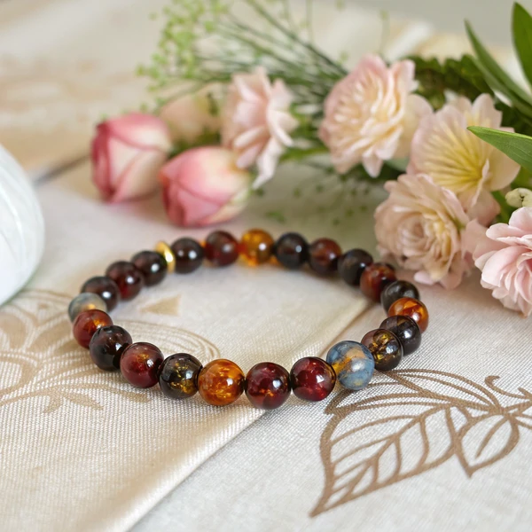Pietersite Pendant Necklace pietersite-crystal-bracelet-beaded