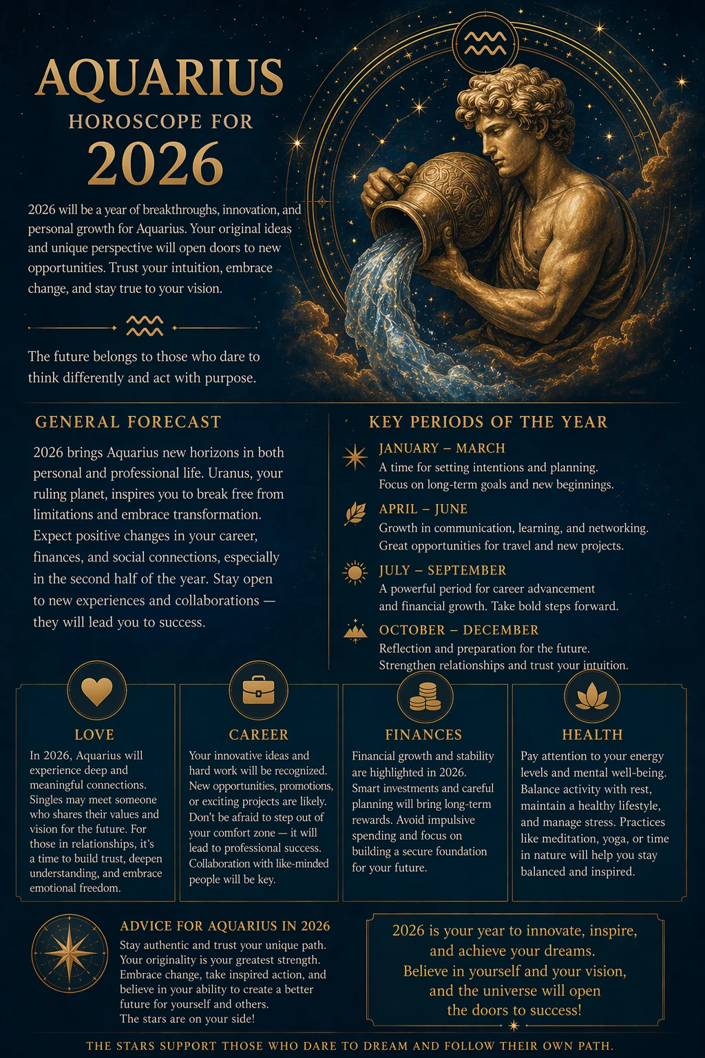 Aquarius Horoscope 2026