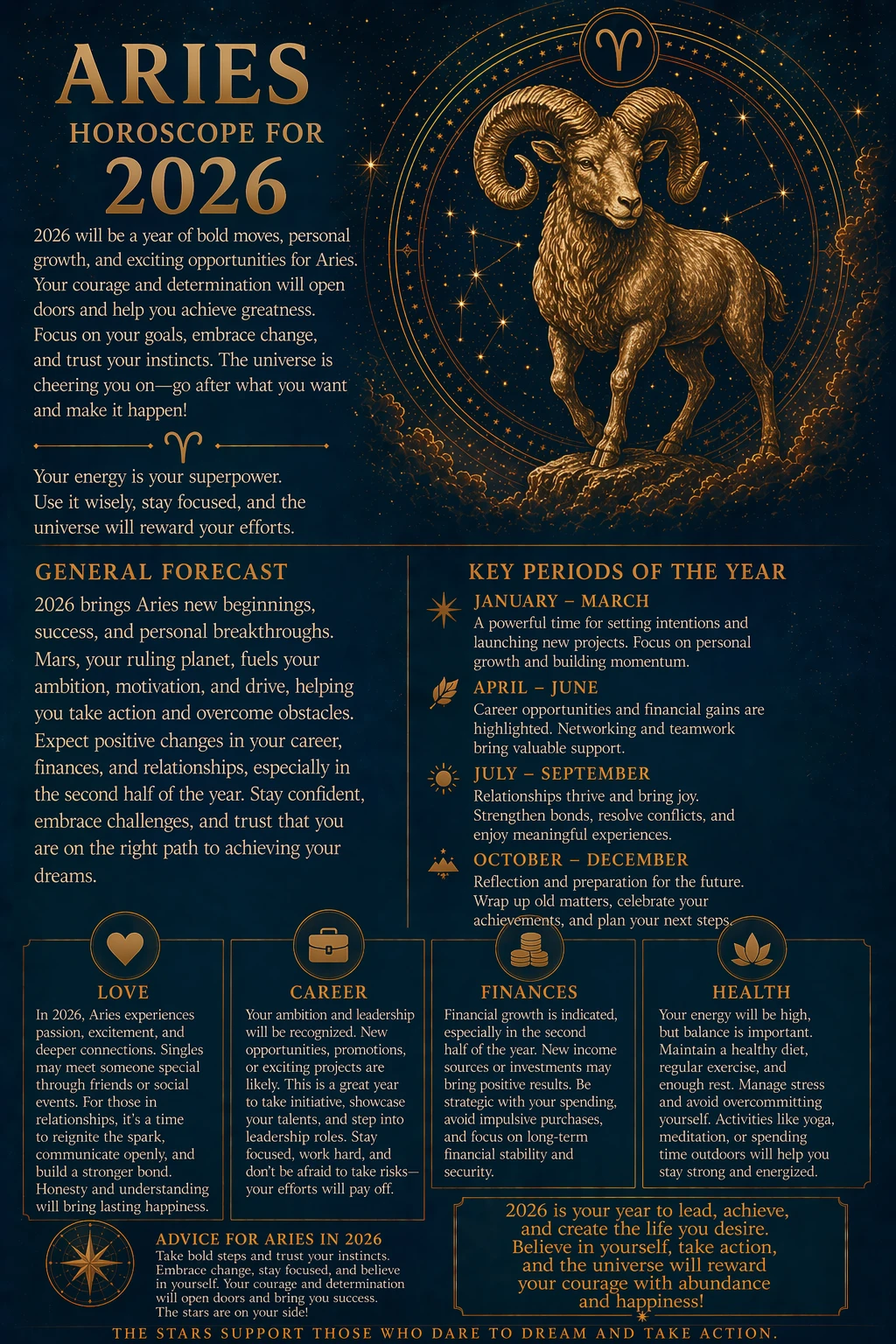 Year of the Horse 2026 for Aries: Love, Career, Money & Life Predictions