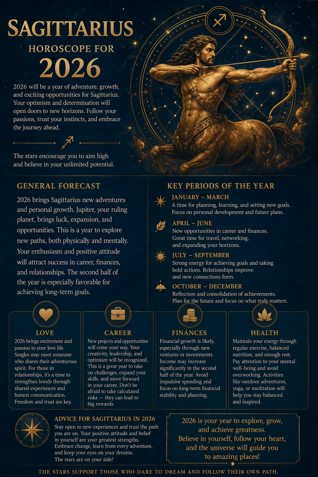 Sagittarius Horoscope 2026