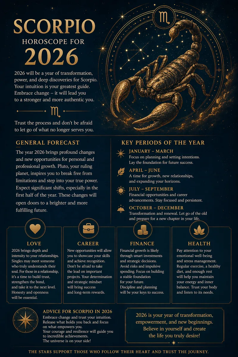 Scorpio Horoscope 2026