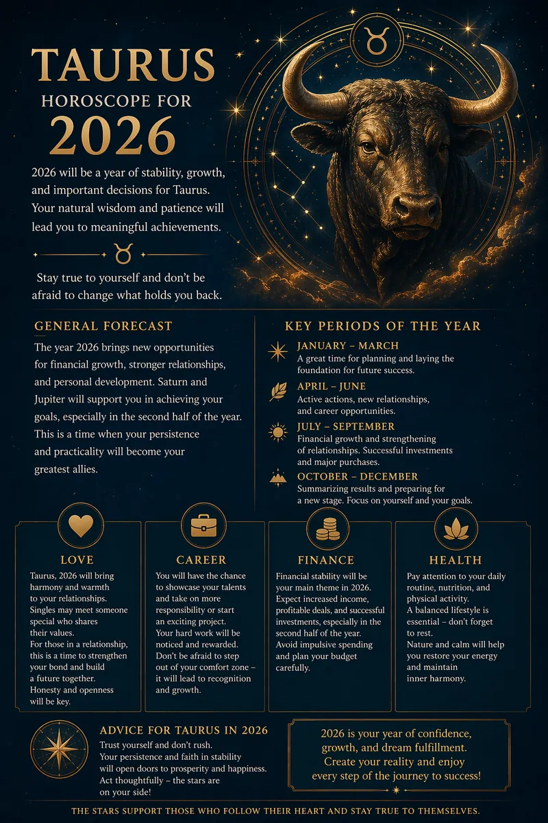 Taurus Horoscope 2026 Year of the Horse: Complete Astrology Guide for Love, Career & Money